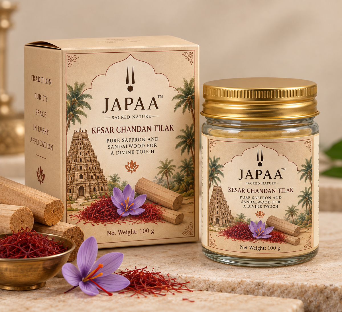 JAPAA Kesar Chandan Tilak